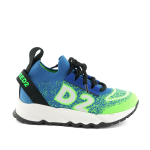 Dsquared2 Tomaia 73672 Sneaker Dames/Kids Blauw/Groen